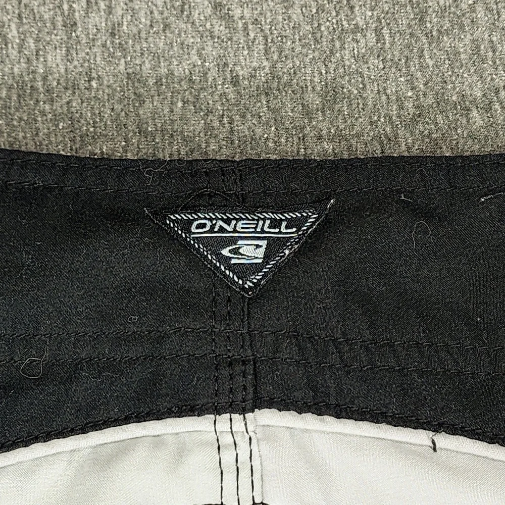 ONeill Board Short sz 40 Men Plaid Blue Black White 10